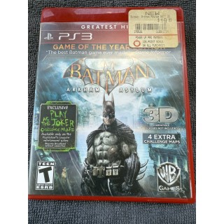 Batman Arkham Asylim (PS3) Used